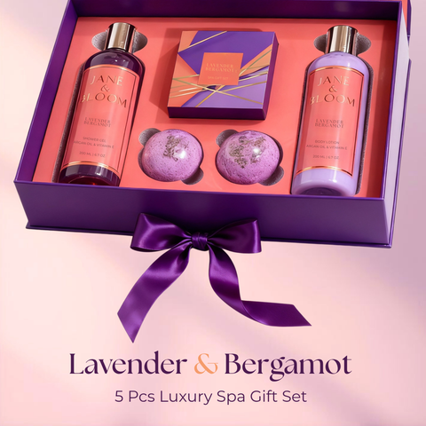 Jane & Bloom Escape to Provence Spa Gift Set – 5-Piece