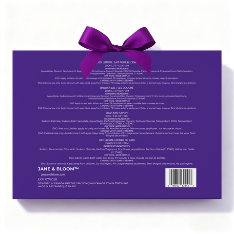 Jane & Bloom Escape to Provence Spa Gift Set – 5-Piece