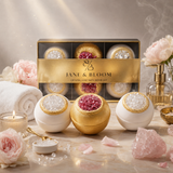 Crystal Luxe Bath Bomb Gift Set - Jane & Bloom