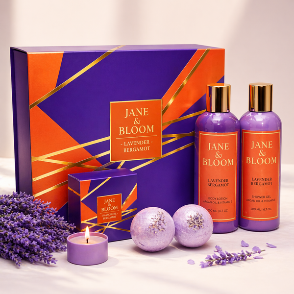 Jane & Bloom Escape to Provence Spa Gift Set – 5-Piece