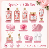 Peony Cloud Spa Gift Basket for Women – 13 Pieces